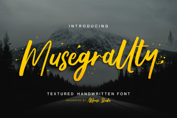 Musegrallty Font Poster 1