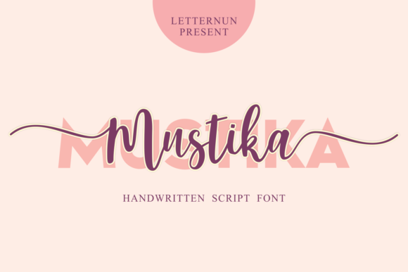 Mustika Font Poster 1