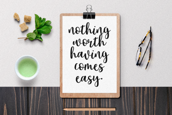 Mustika Font Poster 9