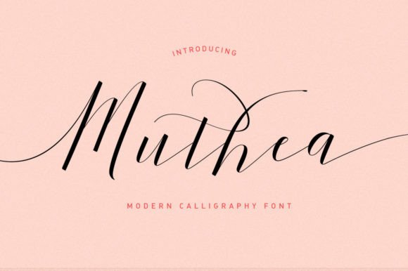 Muthea Font Poster 1