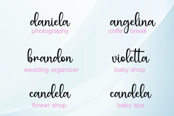 Mutiara Font Poster 3