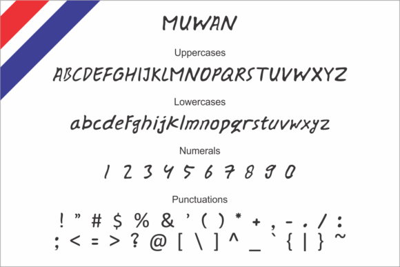Muwan Font Poster 2