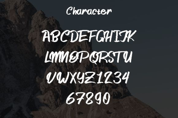 Muzan Font Poster 2