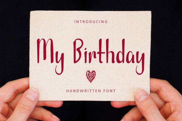 My Birthday Font