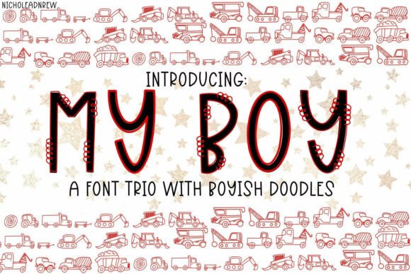 My Boy Font Poster 1