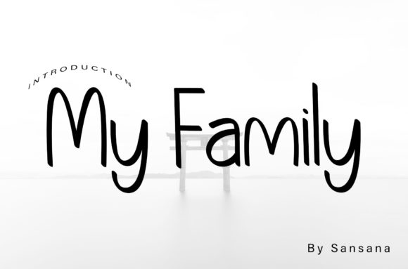 My Family Font