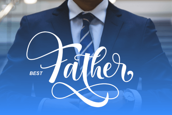 My Father Font Poster 3