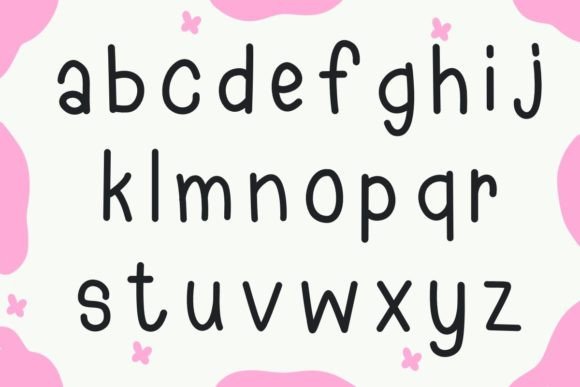 My Friend Font Poster 4
