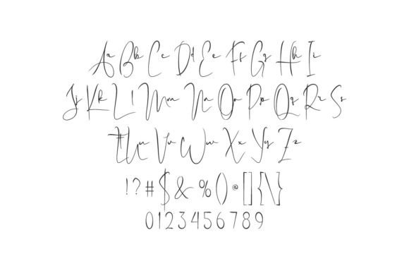 My Journal Font Poster 4