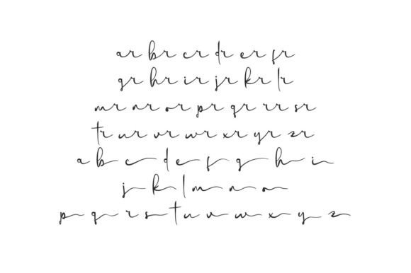 My Journal Font Poster 6
