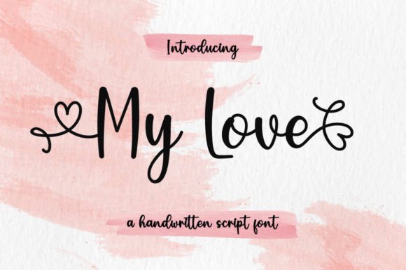 My Love Font Poster 1