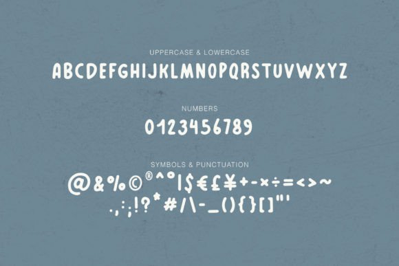 My Marker Font Poster 2