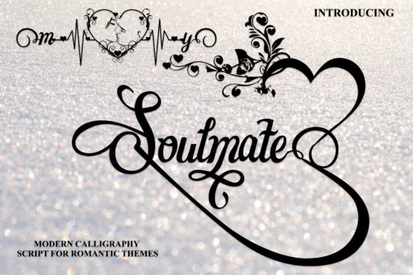 My Soulmate Font Poster 2