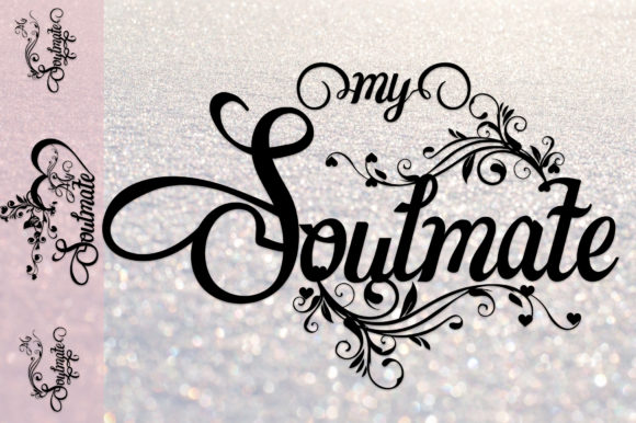 My Soulmate Font Poster 3