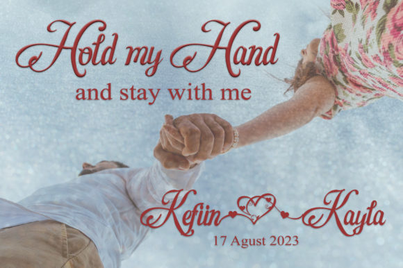 My Soulmate Font Poster 5