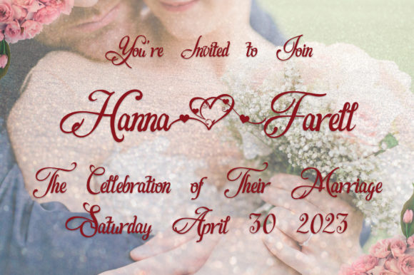 My Soulmate Font Poster 8