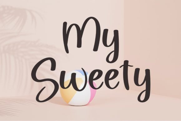 My Sweety Font Poster 1