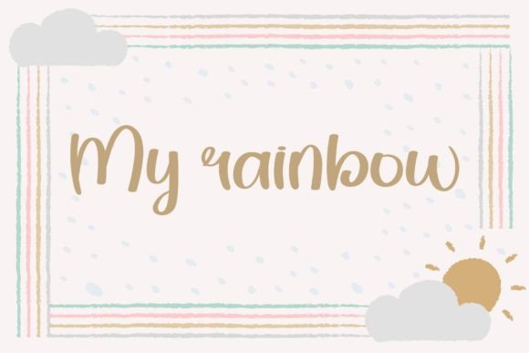 My Sweety Font Poster 3