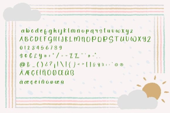 My Sweety Font Poster 6