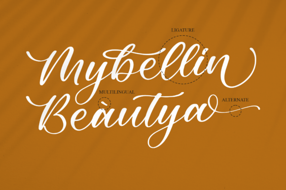 Mybellin Beautya Font Poster 12