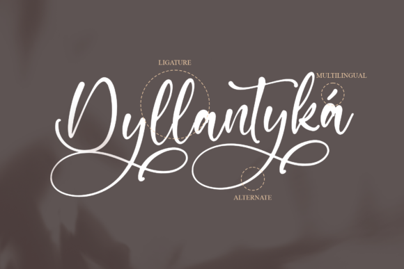 Mylantyka Font Poster 12