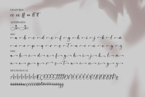 Mylantyka Font Poster 14