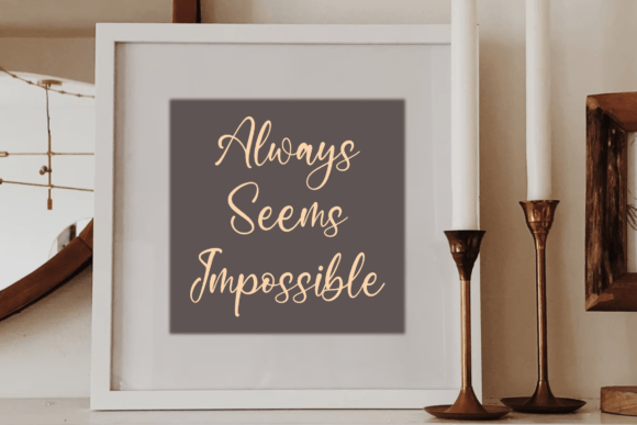 Mylantyka Font Poster 10