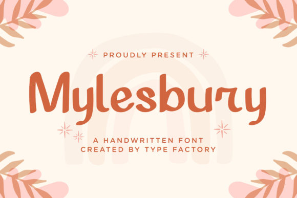 Mylesbury Font Poster 1