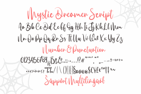 Mystic Dreamer Duo Font Poster 9
