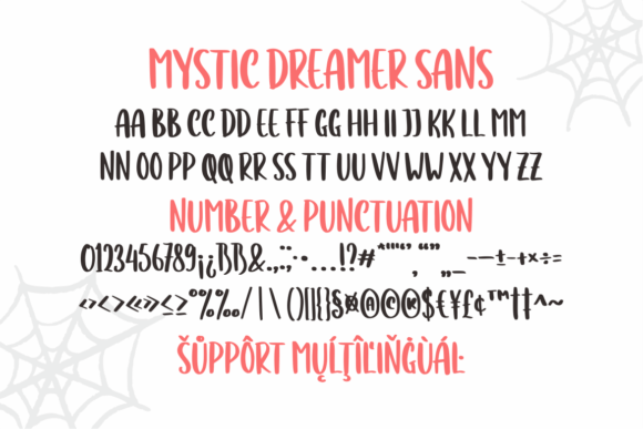 Mystic Dreamer Duo Font Poster 10