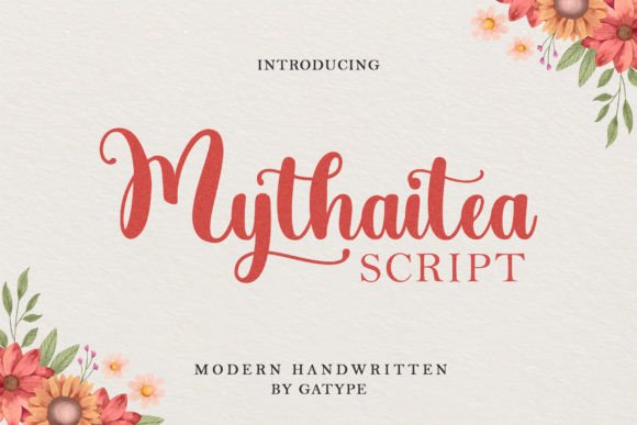 Mythaitea Font Poster 1