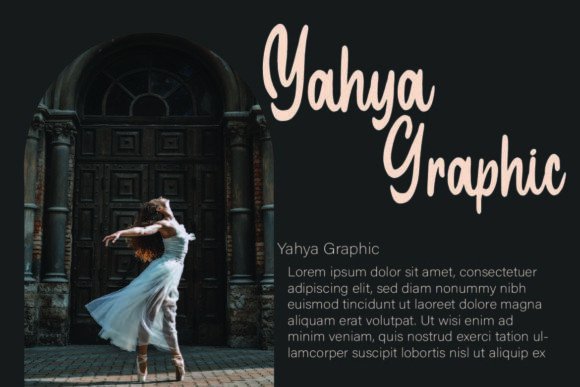 Nabilla Font Poster 4