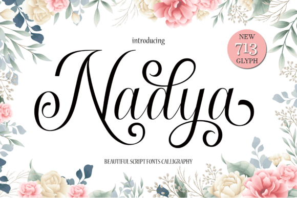 Nadya Font Poster 1