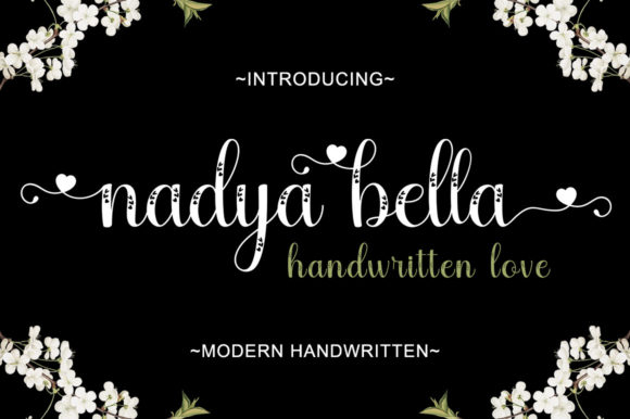 Nadya Bella Font Poster 1