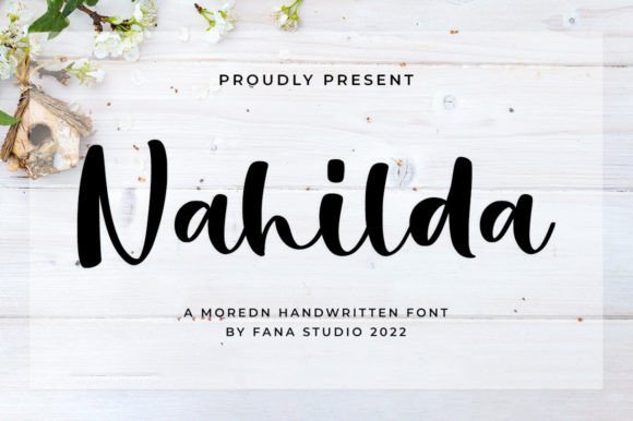 Nahilda Font Poster 1