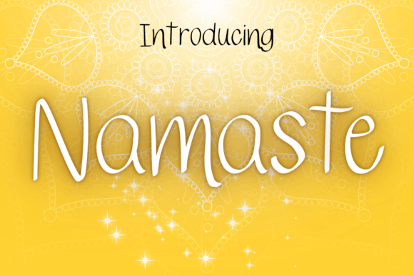 Namaste Font Poster 1