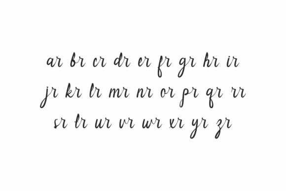 Nancy Everly Font Poster 8