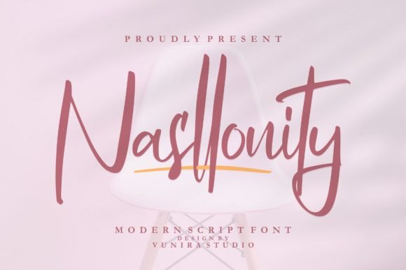 Nasllonity Font Poster 1