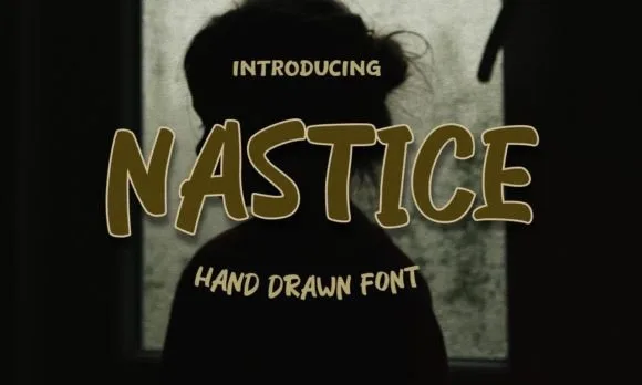 Nastice Font Nastice Font Poster 1
