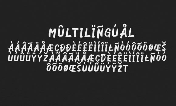 Nastice Font Poster 6