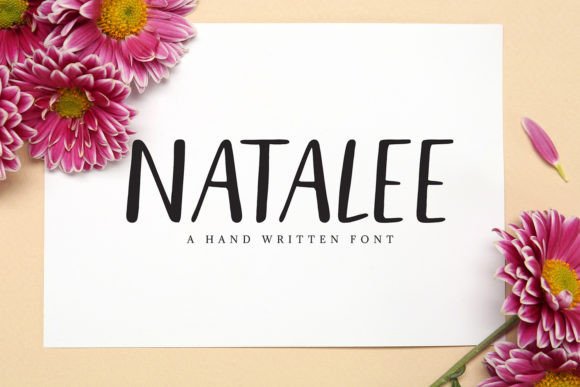 Natalee Font Poster 1