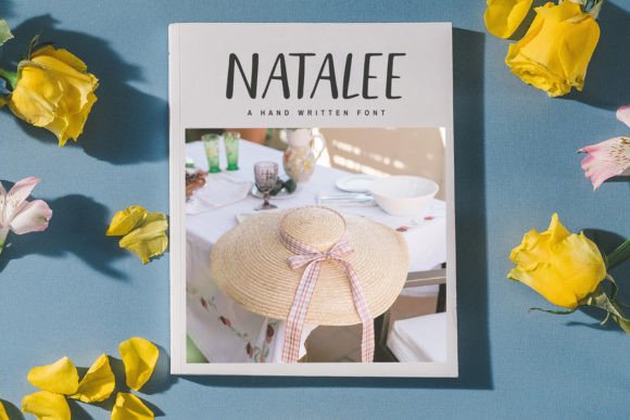 Natalee Font Poster 4