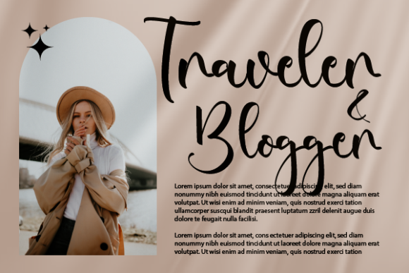 Natalee Belinda Font Poster 5