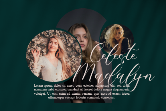 Natalia Yadira Font Poster 11