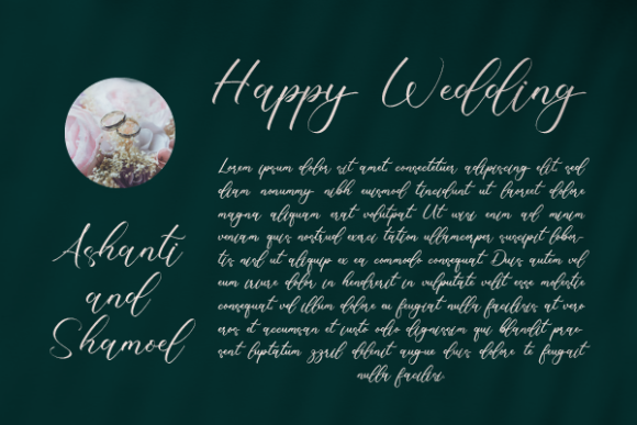 Natalia Yadira Font Poster 4