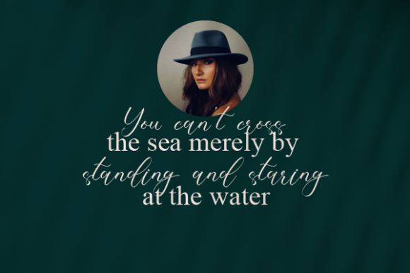 Natalia Yadira Font Poster 6