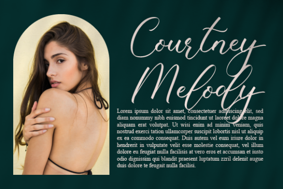 Natalia Yadira Font Poster 9
