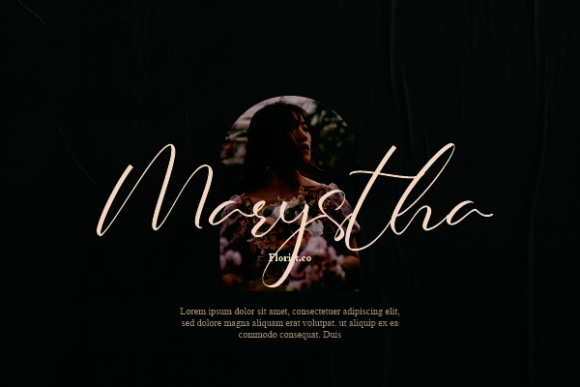 Natalie Sutherland Font Poster 4