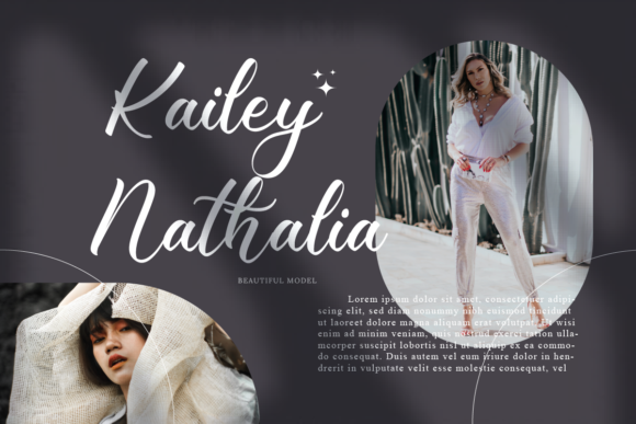 Natasha Font Poster 3