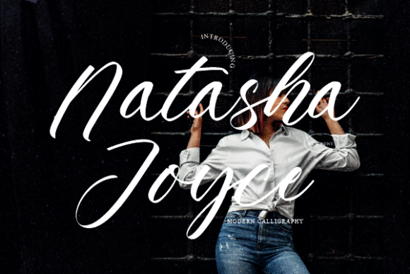 Natasha Joyce Font Poster 1